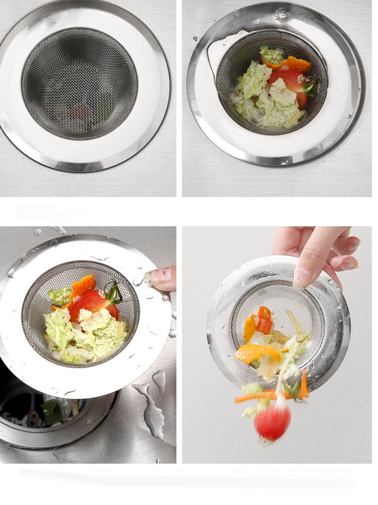 Edelstahl Abflusssieb für Küchenspüle