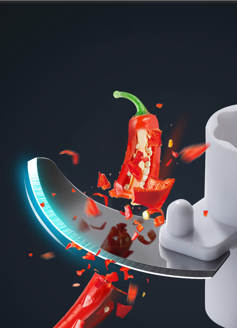 Zerkleinerer mit Seilzug & Ersatzklingen