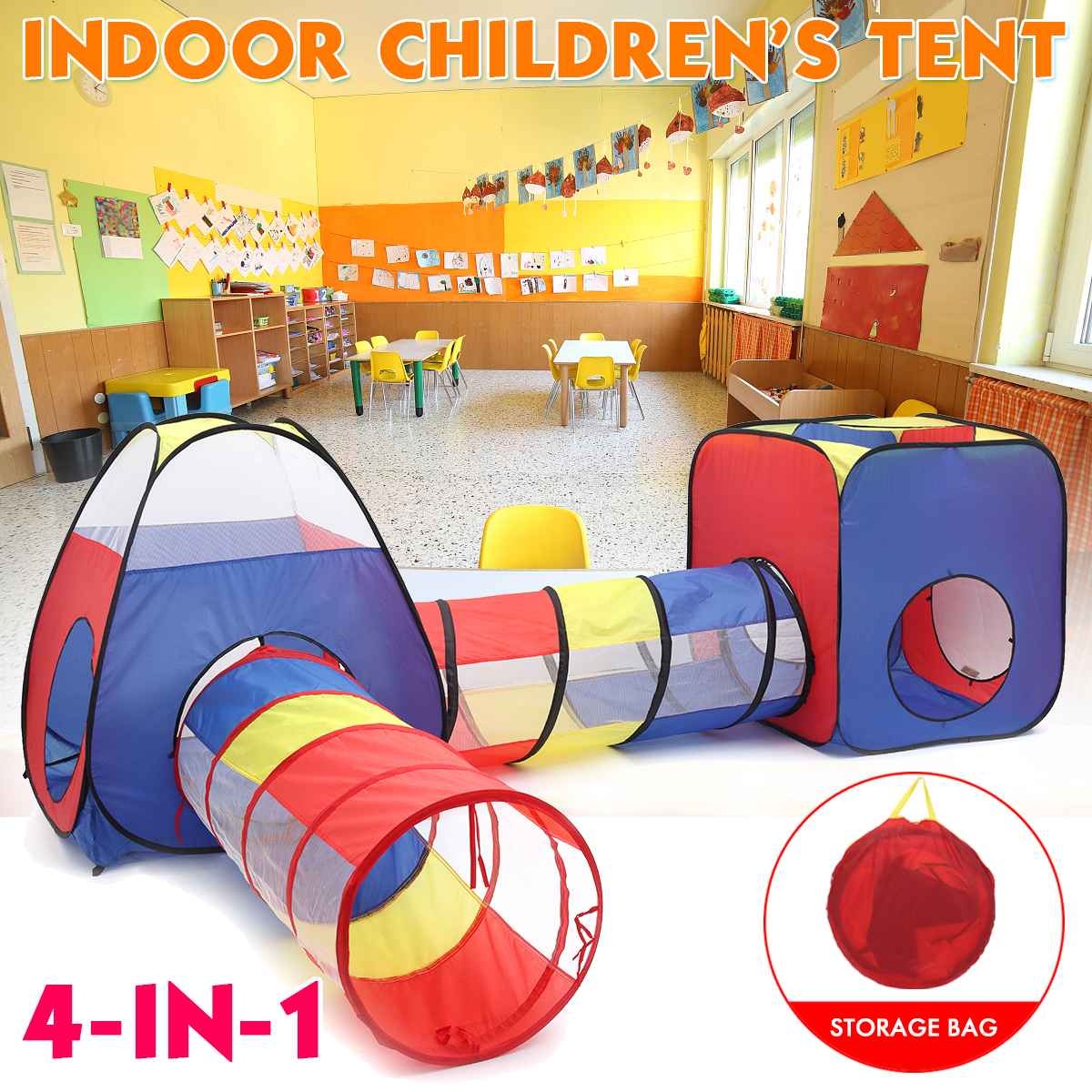 Kinder-Spielhaus mit Tunnel und Ballgrube – Der perfekte Spielplatz für drinnen und draußen