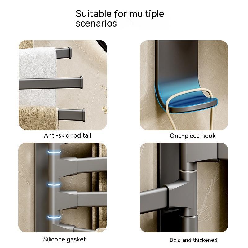 Handtuchhalter aus Aluminium