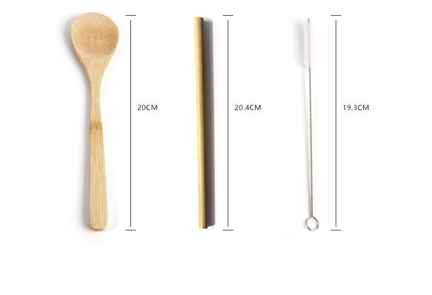 Bambus-Essbesteck-Set