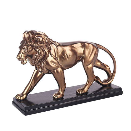 Majestätischer Löwe aus Resin