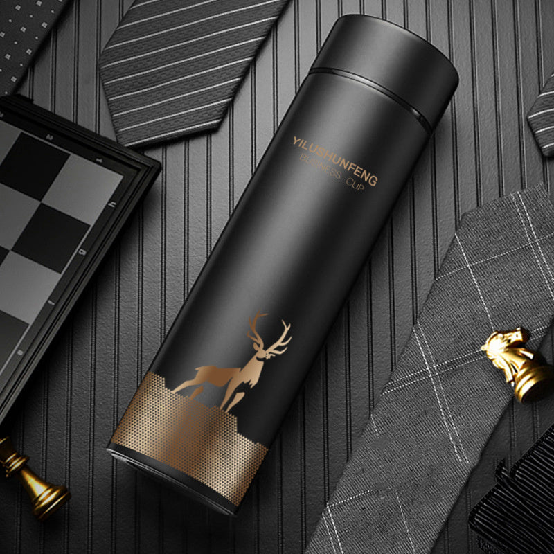 Thermobecher aus Edelstahl