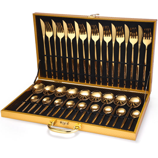 36-teiliges Edelstahlbesteck-Set