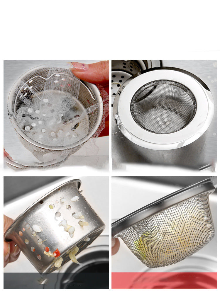 Edelstahl Abflusssieb für Küchenspüle