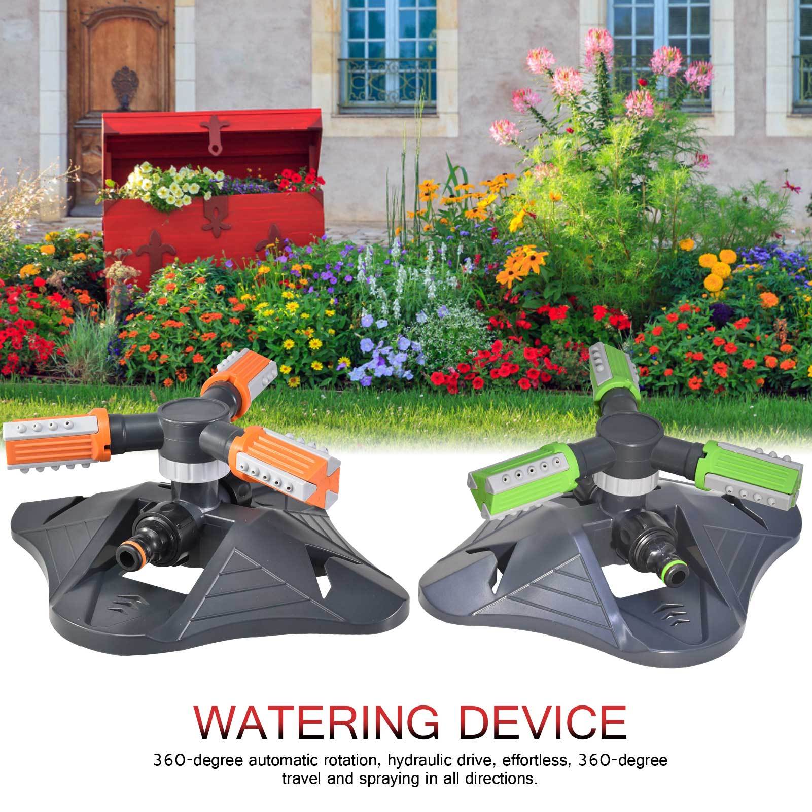 Premium Rotationsrasenbewässerer mit drei Armen – Effiziente Bewässerung für deinen Garten