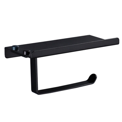 Edelstahl Papierrollenhalter mit Ablage