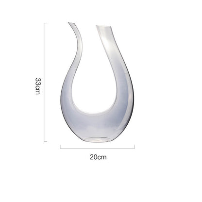 Getränkekaraffe aus Kristallglas