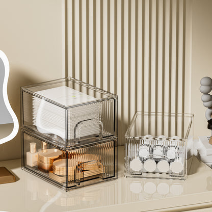 luxuriöser Aufbewahrungskasten im modernen "Light Luxury" Stil