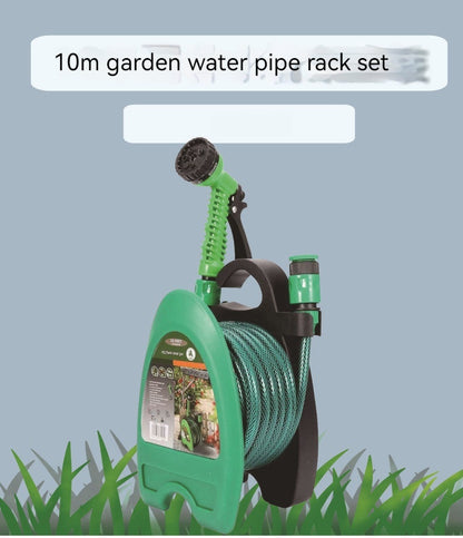 Gartenschlauch 10m mit Wandhalterung