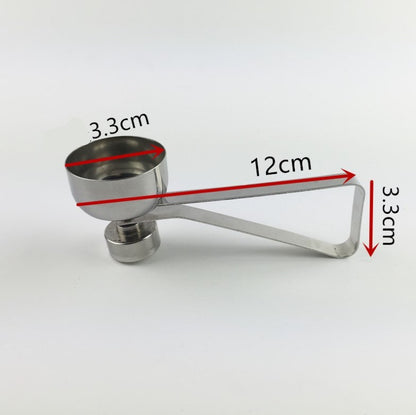 Edelstahl Eieröffner