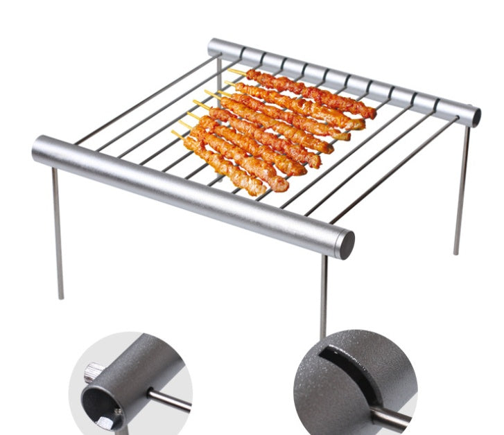 Mini BBQ Rack aus Edelstahl