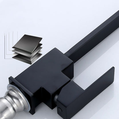 Moderne Küchenarmatur in schwarz