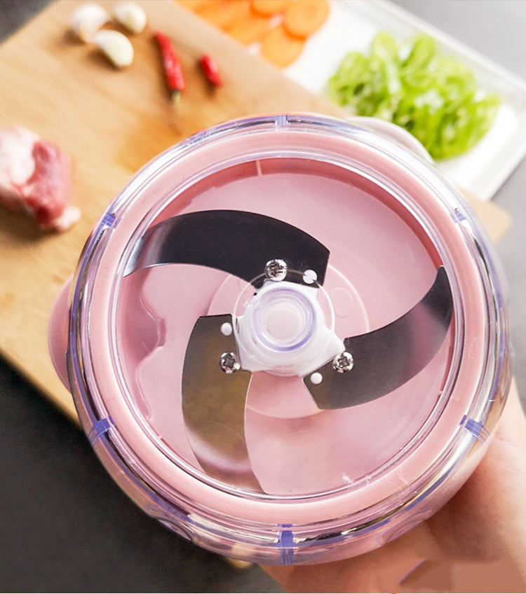 Zerkleinerer mit Seilzug & Ersatzklingen