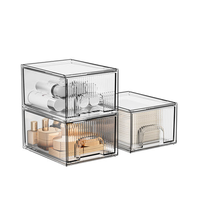 luxuriöser Aufbewahrungskasten im modernen "Light Luxury" Stil