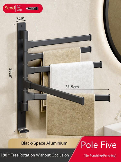 Handtuchhalter aus Aluminium