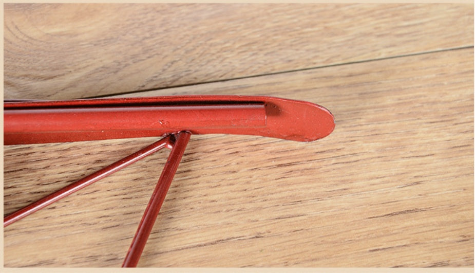 Flugzeug-Wanduhr aus Metall