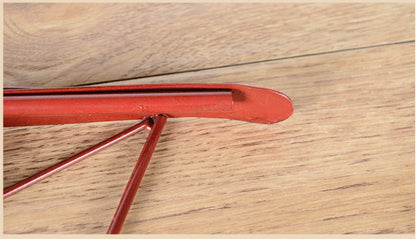 Flugzeug-Wanduhr aus Metall