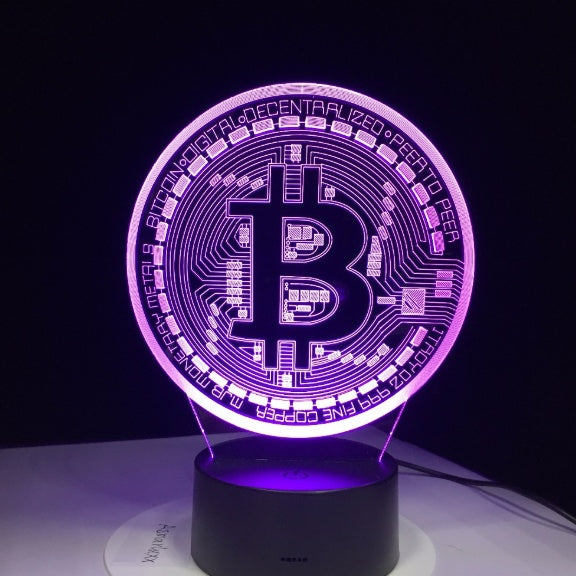 Bitcoin Lampe