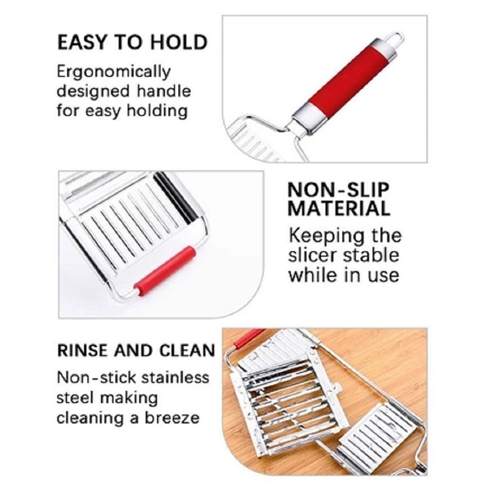 Gemüseschneider aus Edelstahl