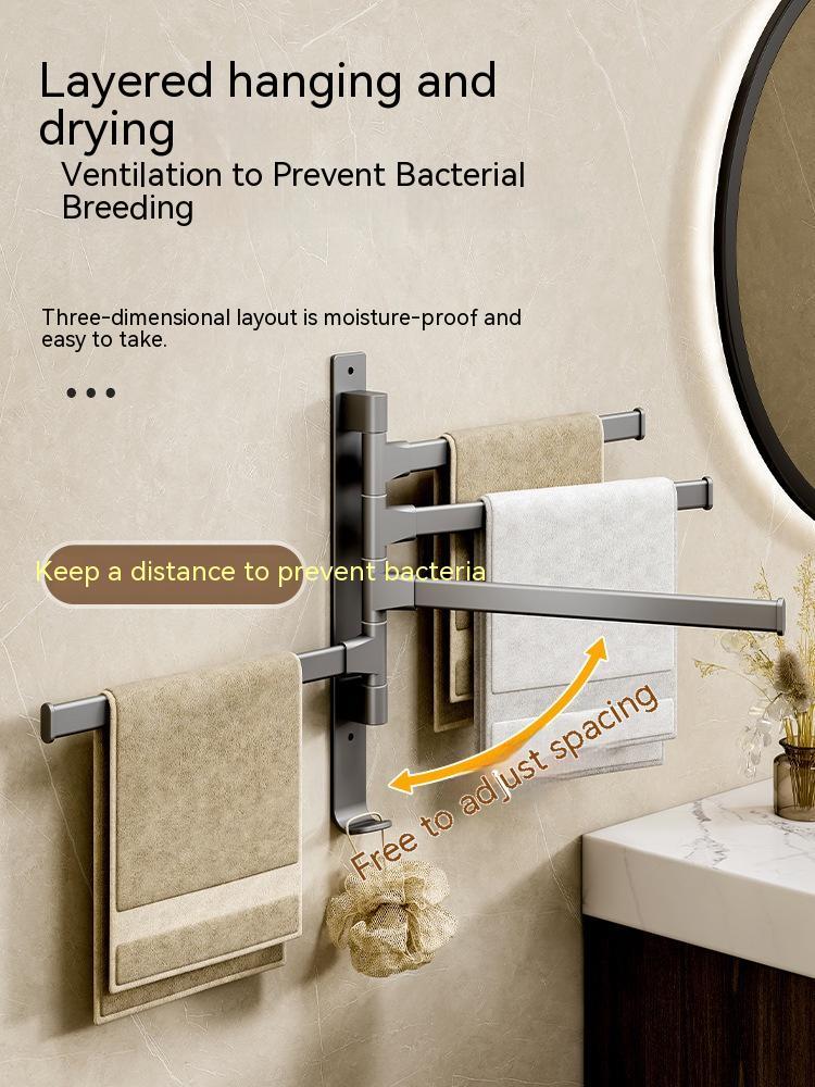 Handtuchhalter aus Aluminium