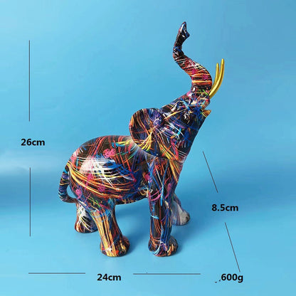 Resin-Elefanten-Figuren