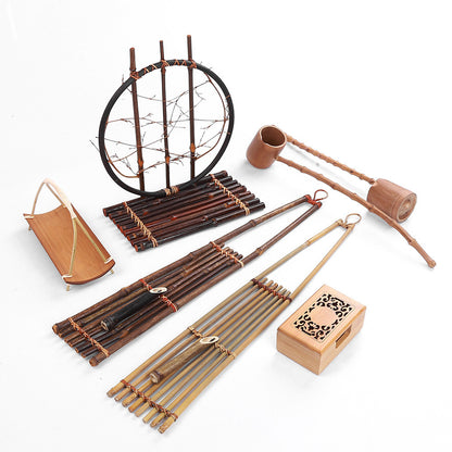 Bambus Handtuchablage