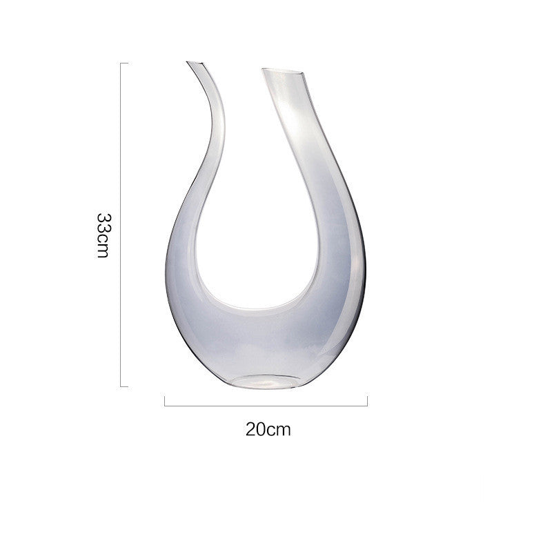 Getränkekaraffe aus Kristallglas