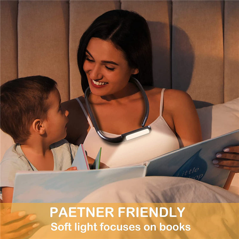 Leselampe mit 270° drehbarem Lampenkopf