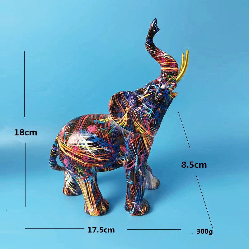 Resin-Elefanten-Figuren