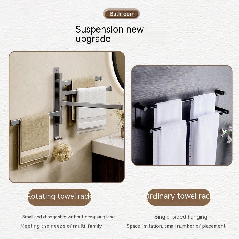 Handtuchhalter aus Aluminium