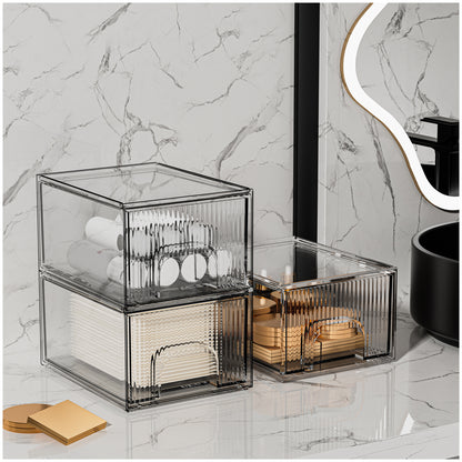 luxuriöser Aufbewahrungskasten im modernen "Light Luxury" Stil