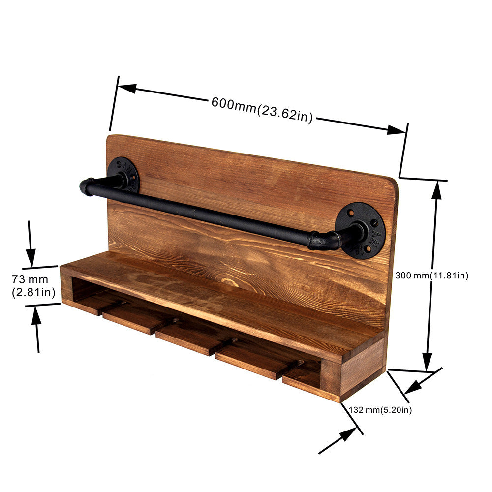 Stilvolles Weinregal im nordischen Design – Für die edelsten Tropfen *handgefertigt*