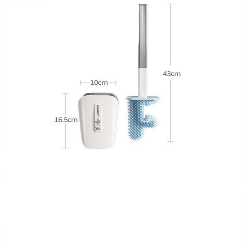 Toilettenbürste mit antibakteriellen TPR-Bürstenkopf